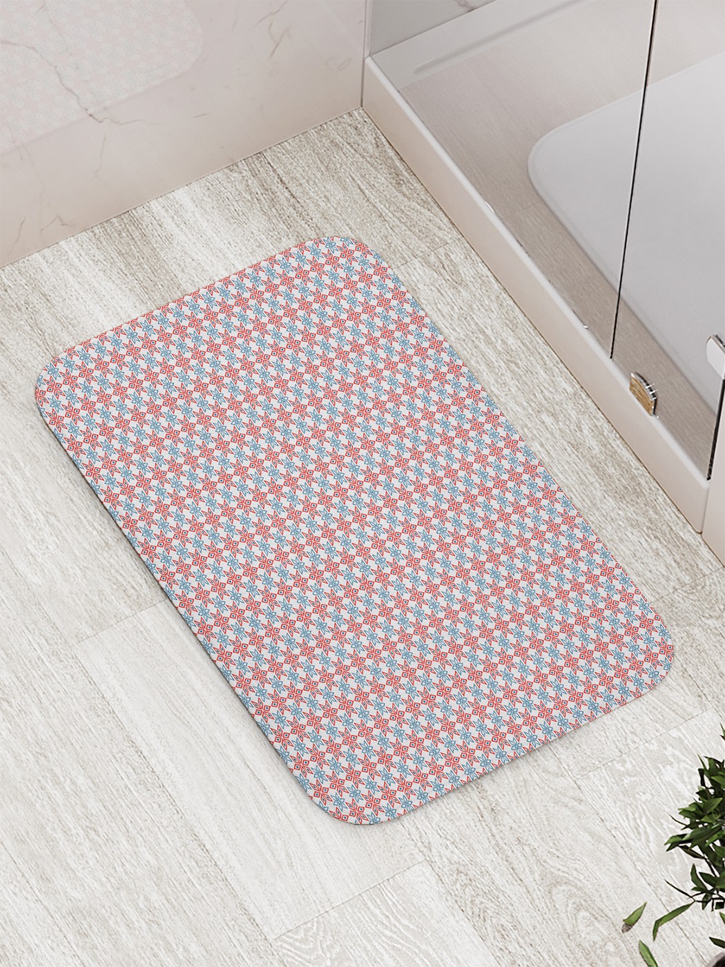 

Коврик противоскользящий для ванной, сауны, бассейна, 77х52 см bath_57741 JoyArty