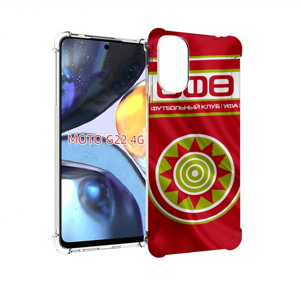 

Чехол MyPads фк уфа для Motorola Moto G22 4G, Прозрачный, Tocco