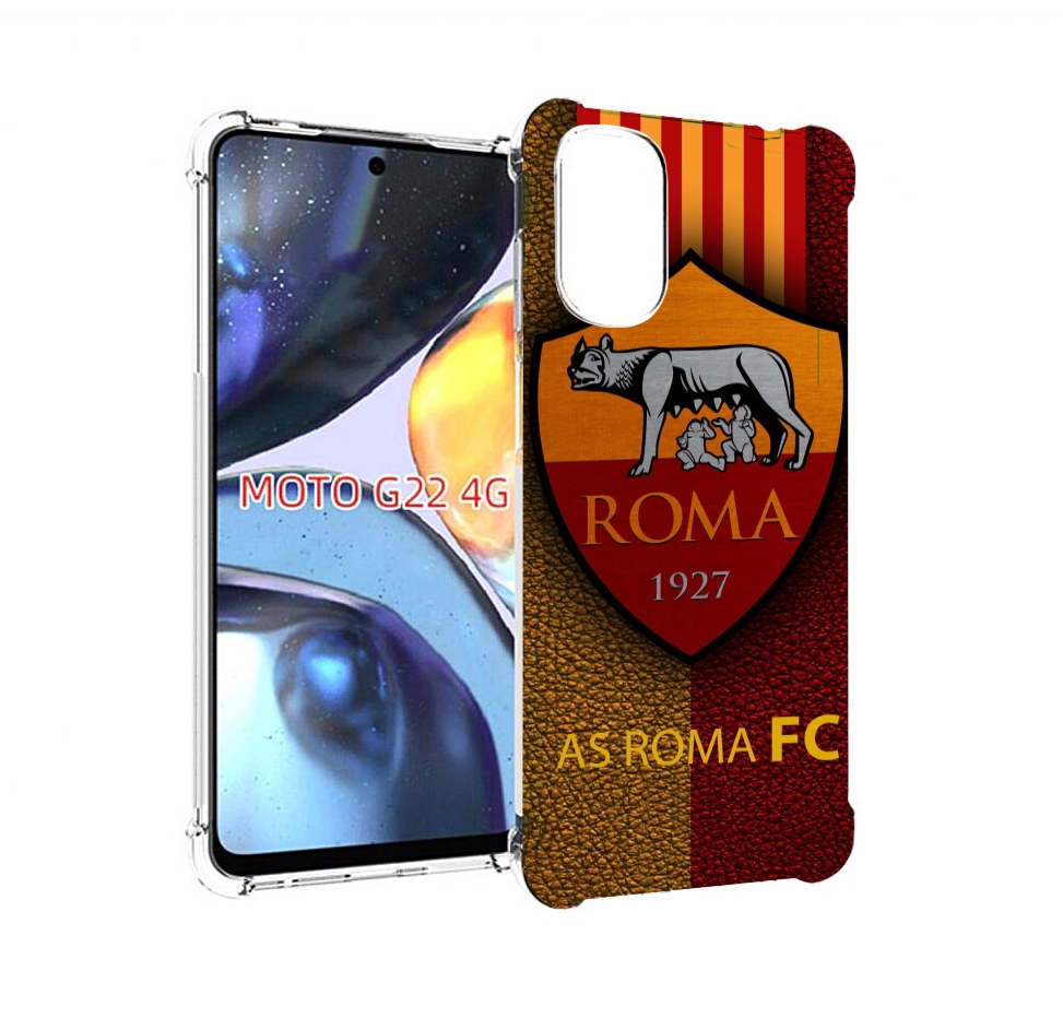

Чехол MyPads фк рома для Motorola Moto G22 4G, Прозрачный, Tocco