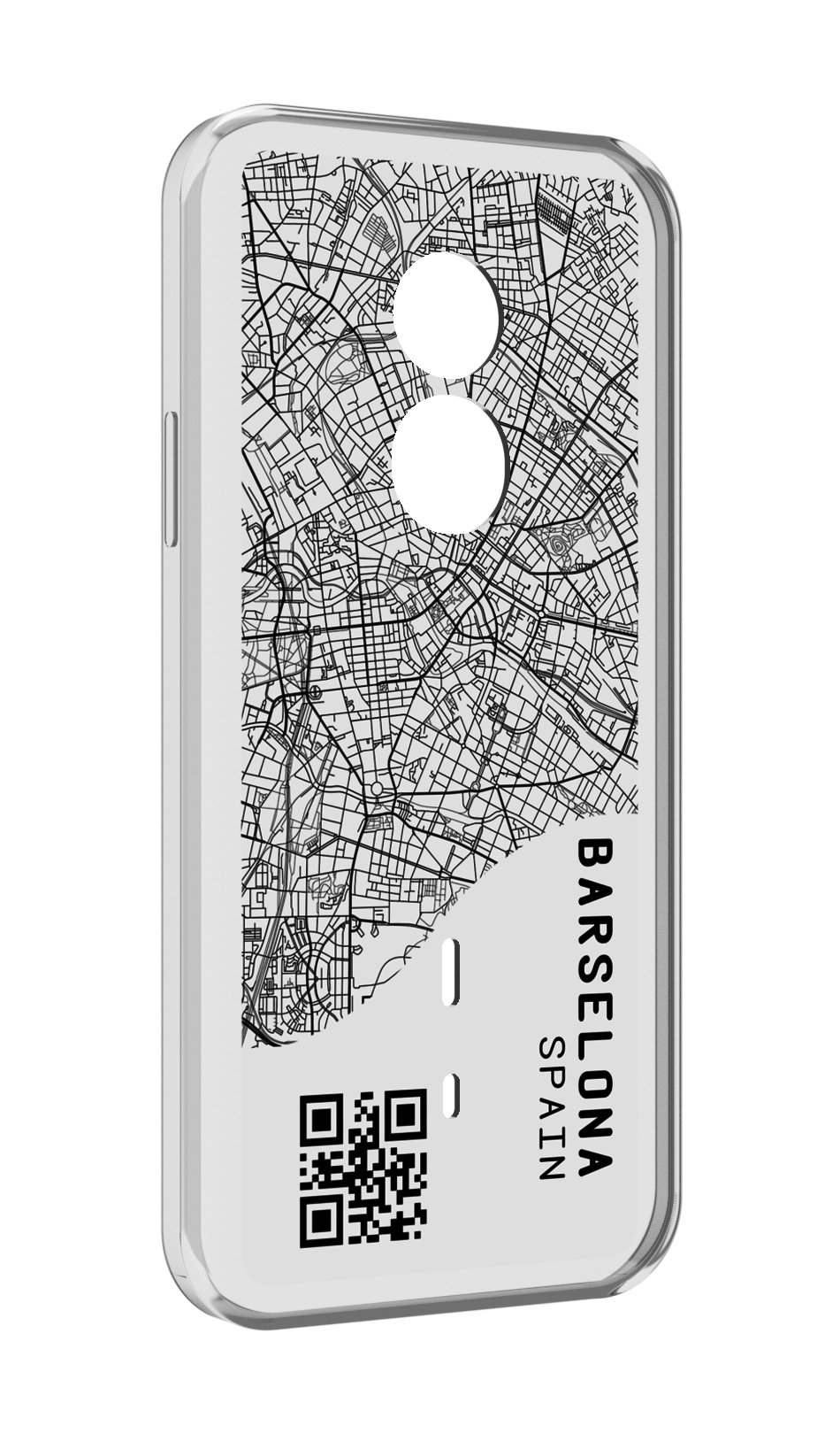 

Чехол MyPads схема-барселона для Doogee S51, Прозрачный, Tocco