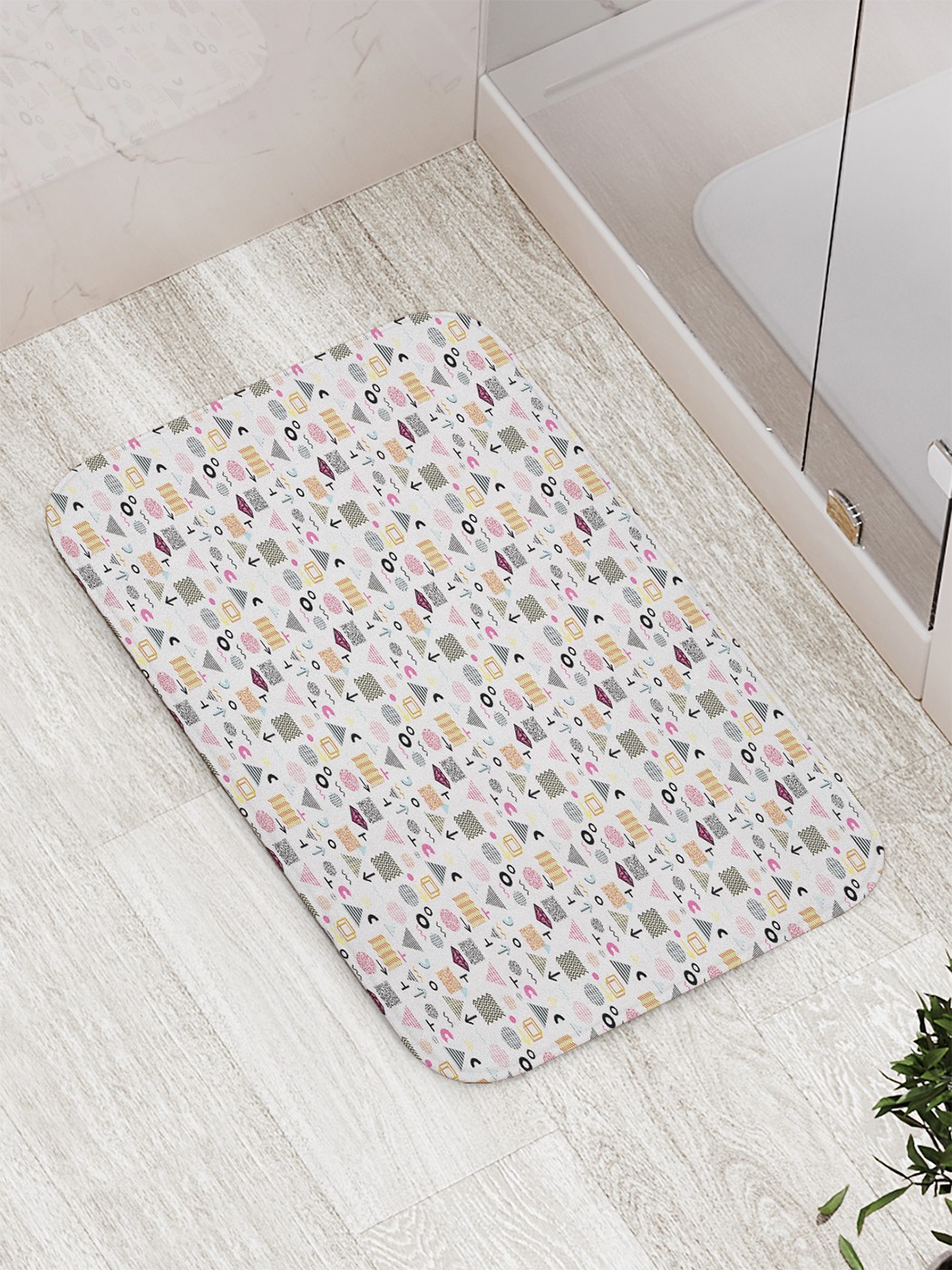 

Коврик противоскользящий для ванной, сауны, бассейна, 77х52 см bath_57706 JoyArty