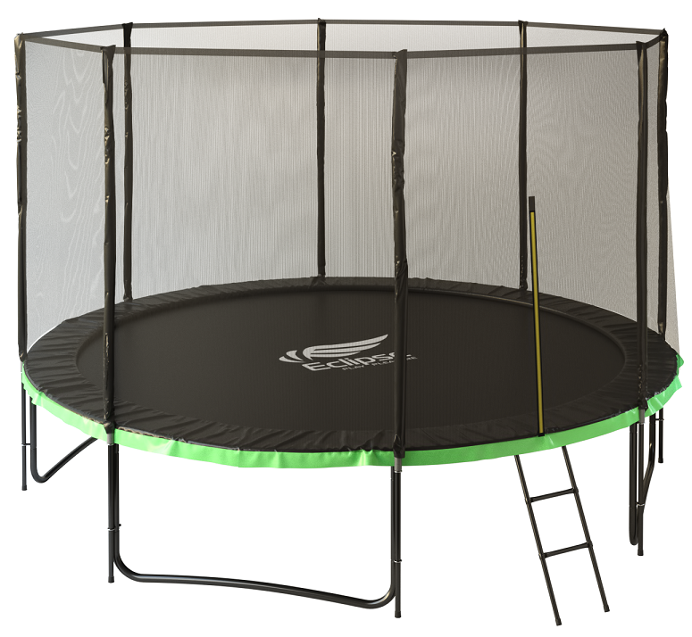 фото Батут с защитной сеткой space inspire 16ft eclipse