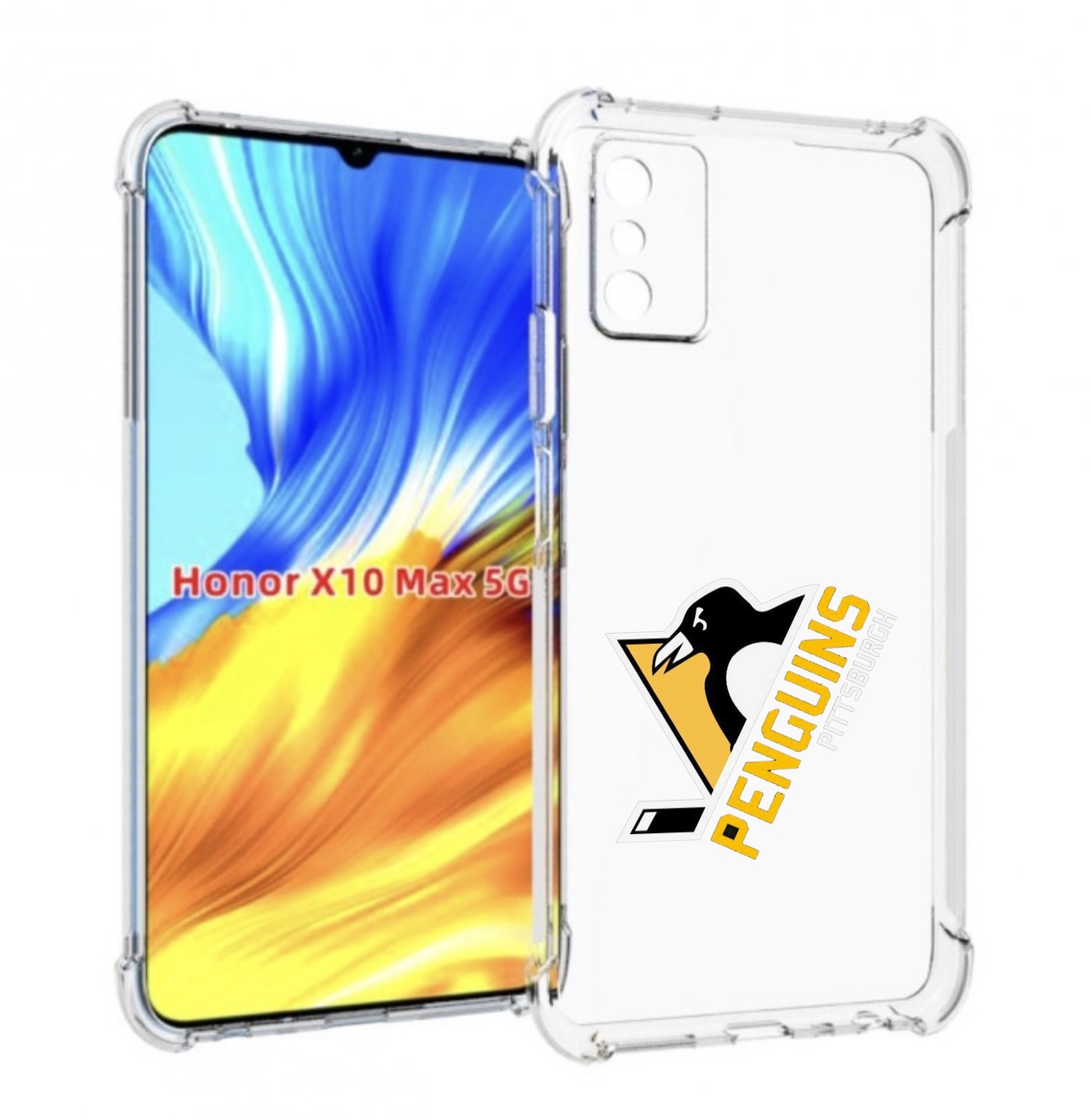 

Чехол MyPads питтсбург пингвинс для Honor X10 Max, Прозрачный, Tocco