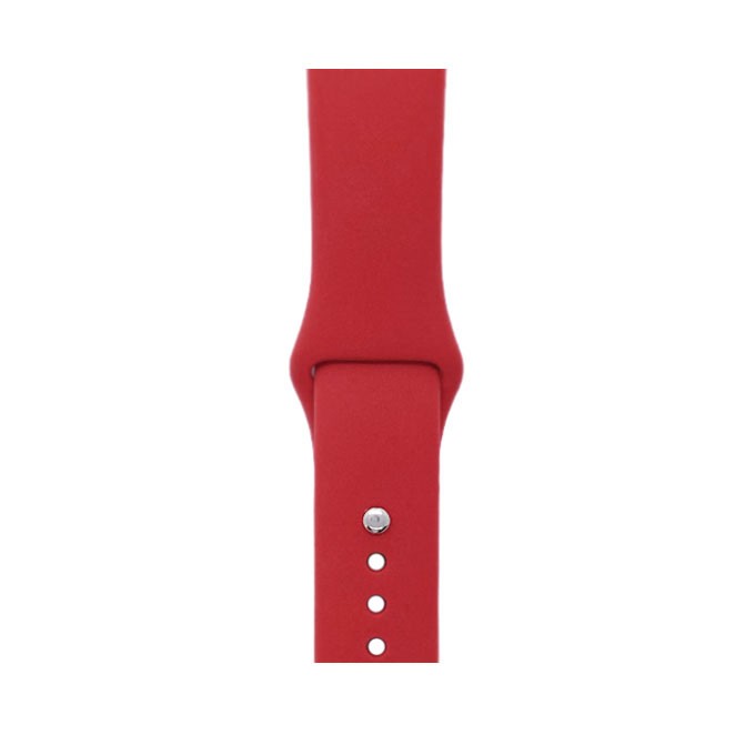 

Силиконовый ремешок для Apple Watch 42-44 мм, M/L, Темно-красный, iGrape, Ремешок