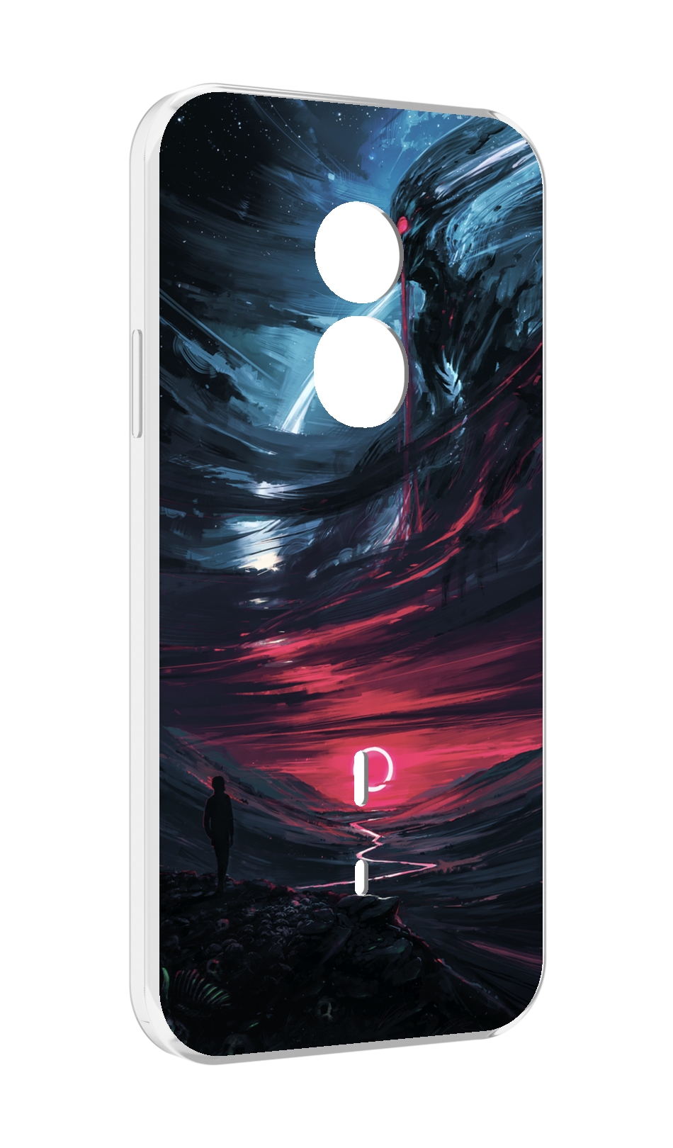 

Чехол MyPads страшный мир для Doogee S51, Прозрачный, Tocco