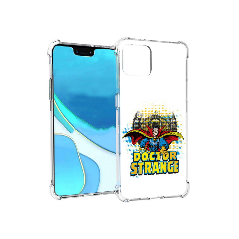 

Чехол MyPads Tocco для Google Pixel 4 XL доктор стренж рисунок, Прозрачный, Tocco