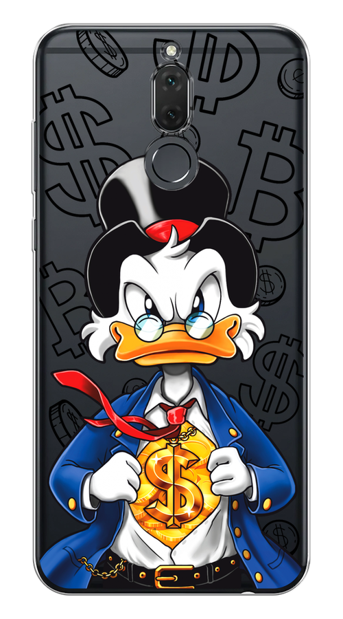 

Чехол на Huawei Nova 2i/Mate 10 Lite "Scrooge Goldman", Черный;белый;синий, 6120550-1