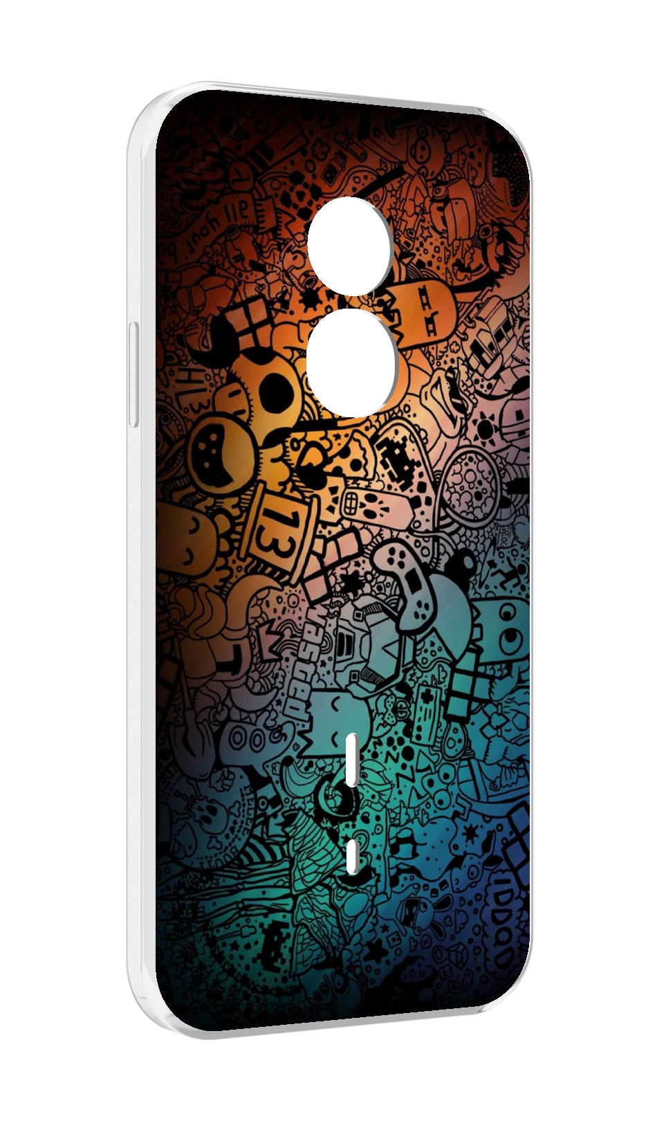 

Чехол MyPads стикеты в тени для Doogee S51, Прозрачный, Tocco