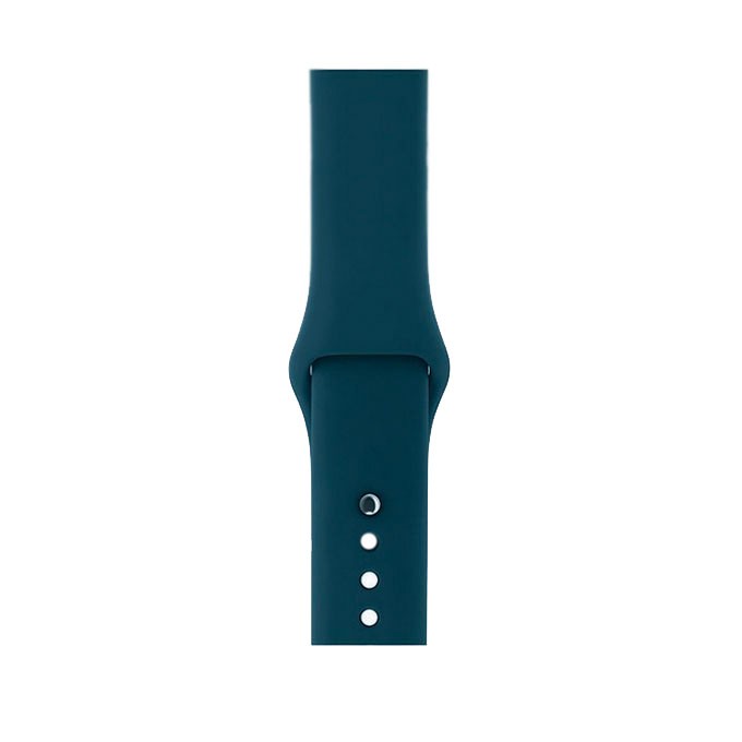 

Силиконовый ремешок для Apple Watch 42-44 мм, M/L, Космический синий, iGrape, Ремешок