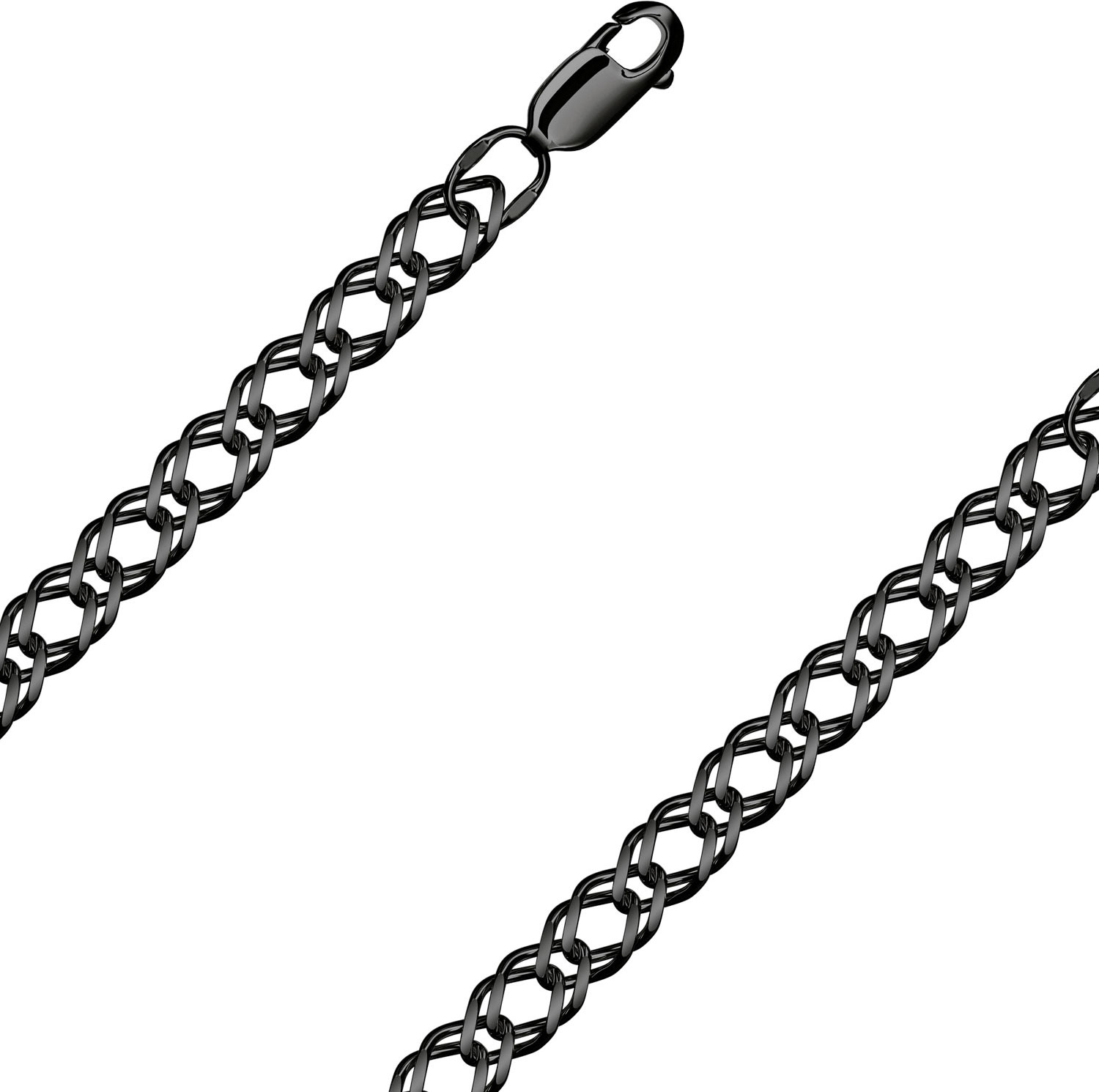 Серебряная цепочка на шею Красцветмет NC-22-052-6-0-80