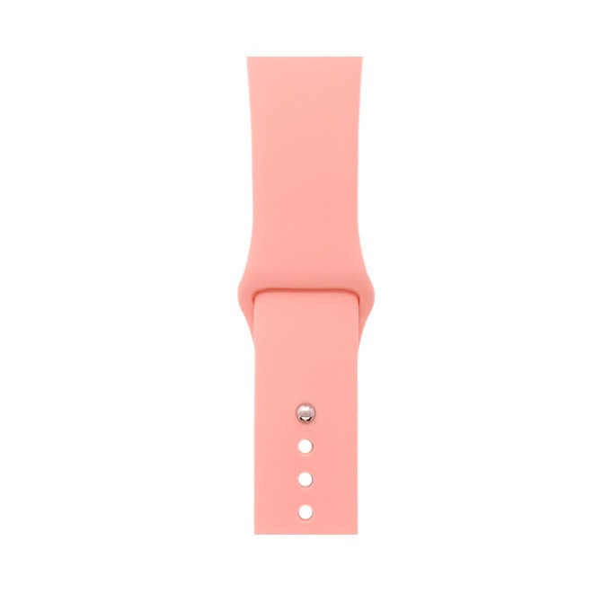 

Силиконовый ремешок для Apple Watch 42-44 мм, M/L, Грейпфрут, iGrape, Розовый, Ремешок