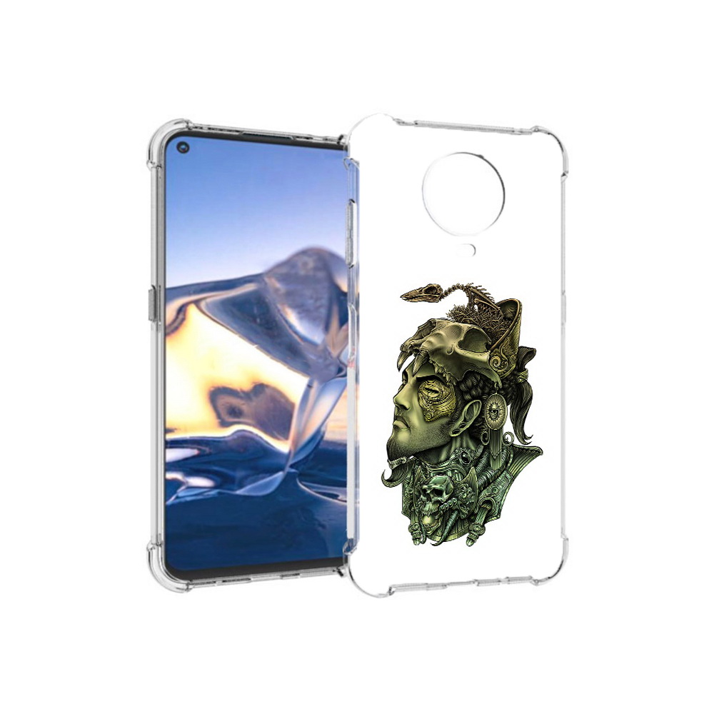 

Чехол MyPads Tocco для Nokia G10 бронзовый воин (PT171673.98.248), Tocco