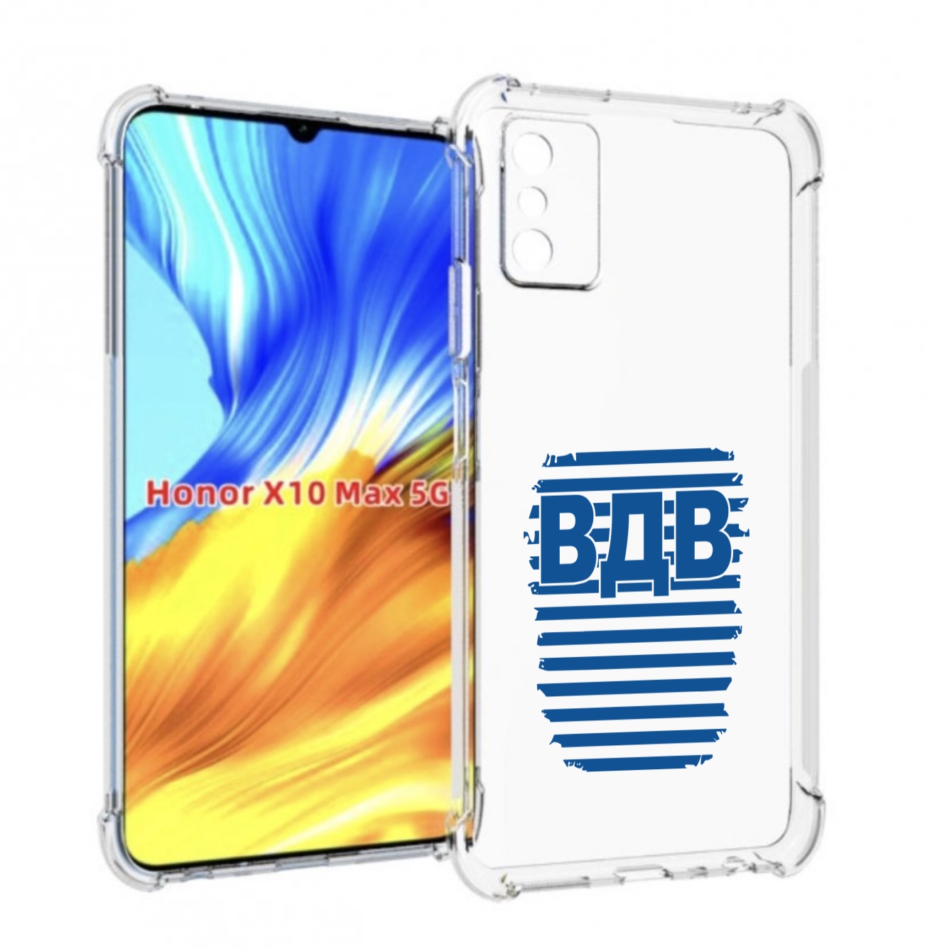 

Чехол MyPads вдв2 для Honor X10 Max, Прозрачный, Tocco