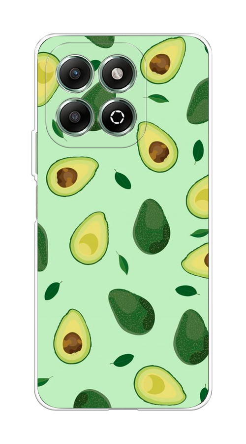 

Чехол на Honor X6b "Blue avocado", Коричневый;зеленый, 6124950-1