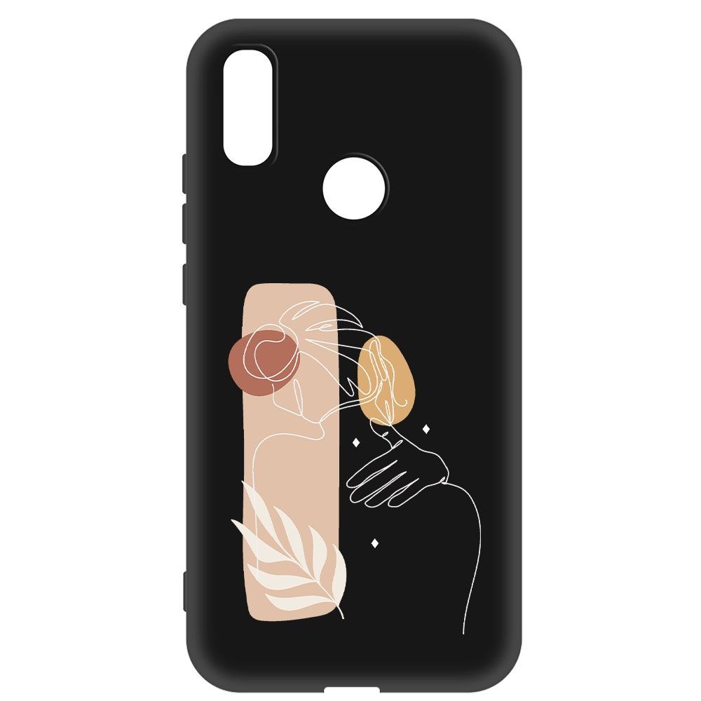 

Чехол-накладка Krutoff Soft Case Нежность для Xiaomi Redmi 7 черный
