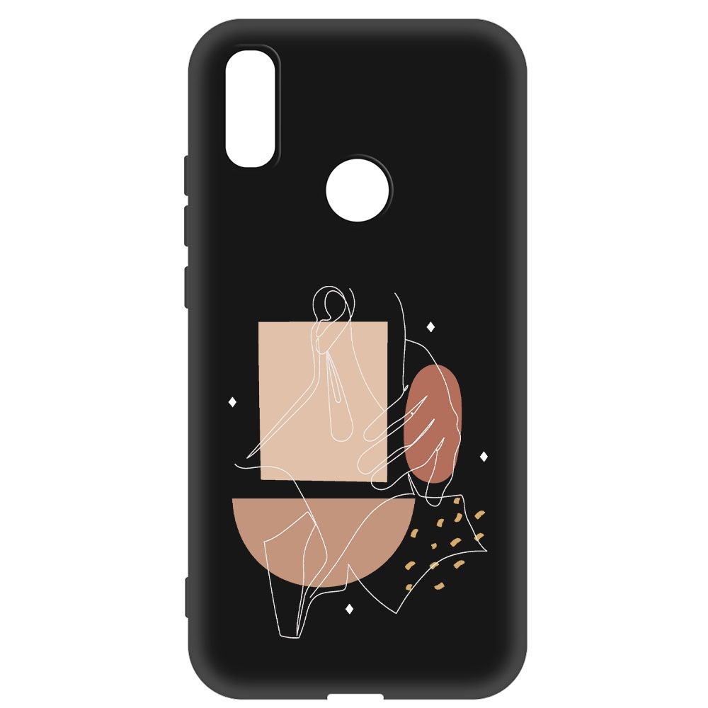 

Чехол-накладка Krutoff Soft Case Изящность для Xiaomi Redmi 7 черный