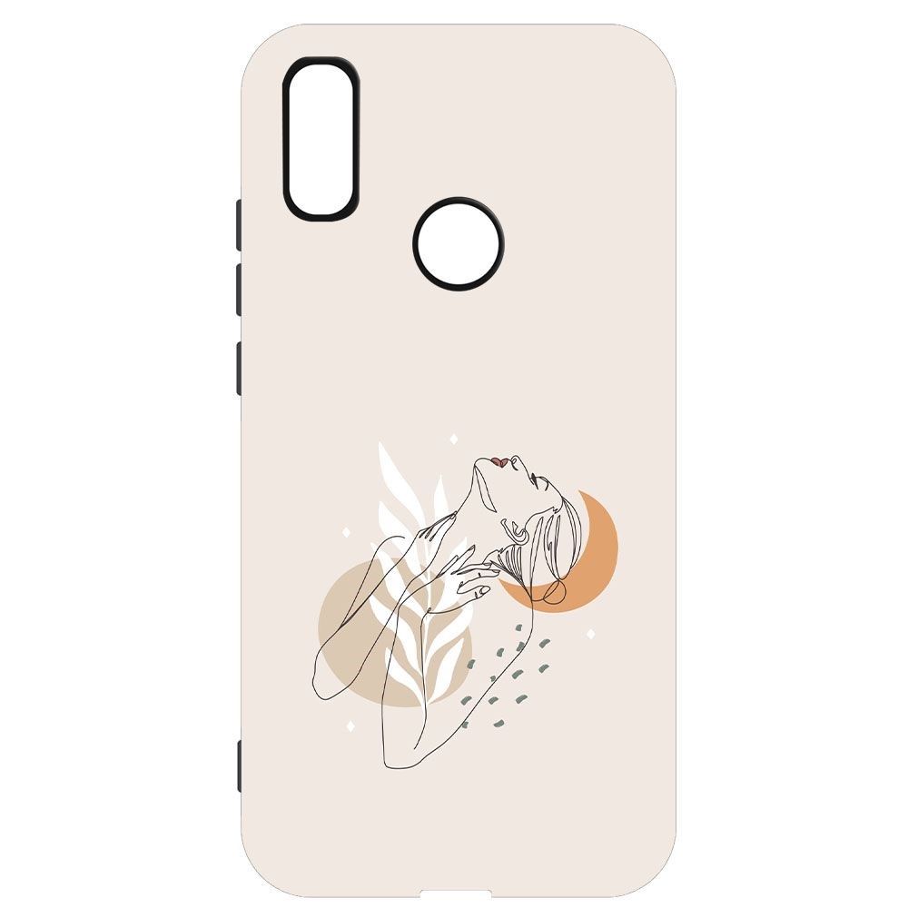

Чехол-накладка Krutoff Soft Case Женственность для Xiaomi Redmi 7 черный