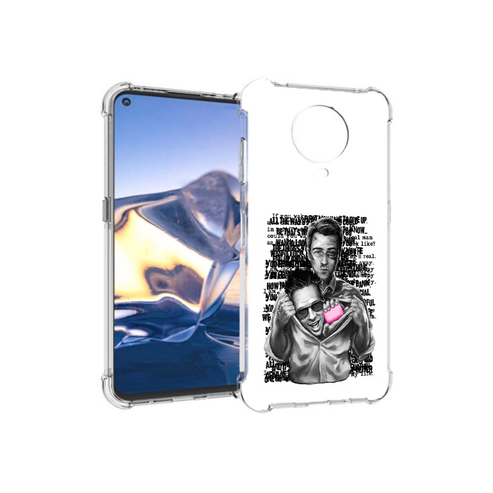 

Чехол MyPads Tocco для Nokia G10 бойцовский клуб (PT171673.98.242), Tocco