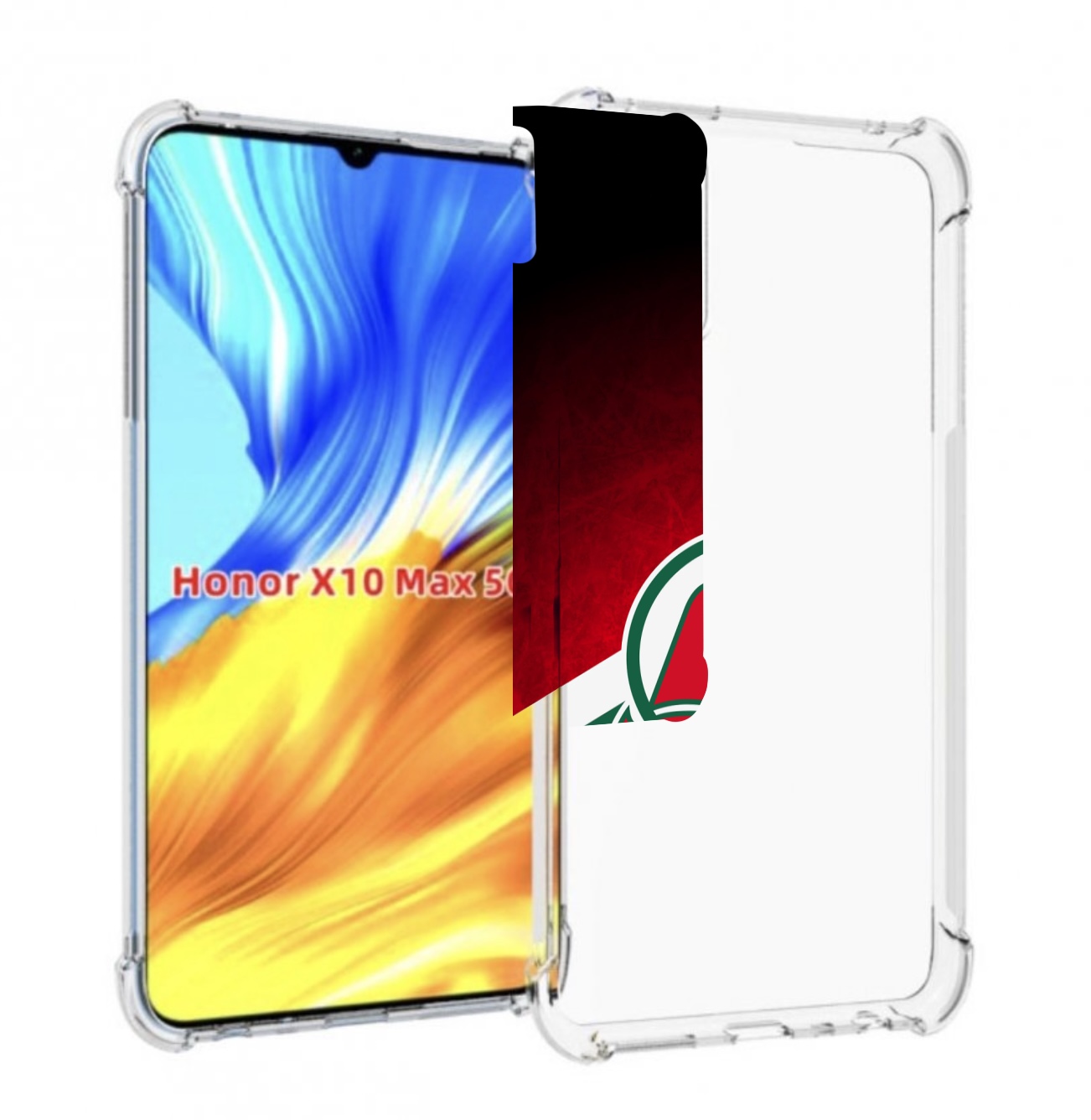 

Чехол MyPads нью джерси девилз для Honor X10 Max, Прозрачный, Tocco