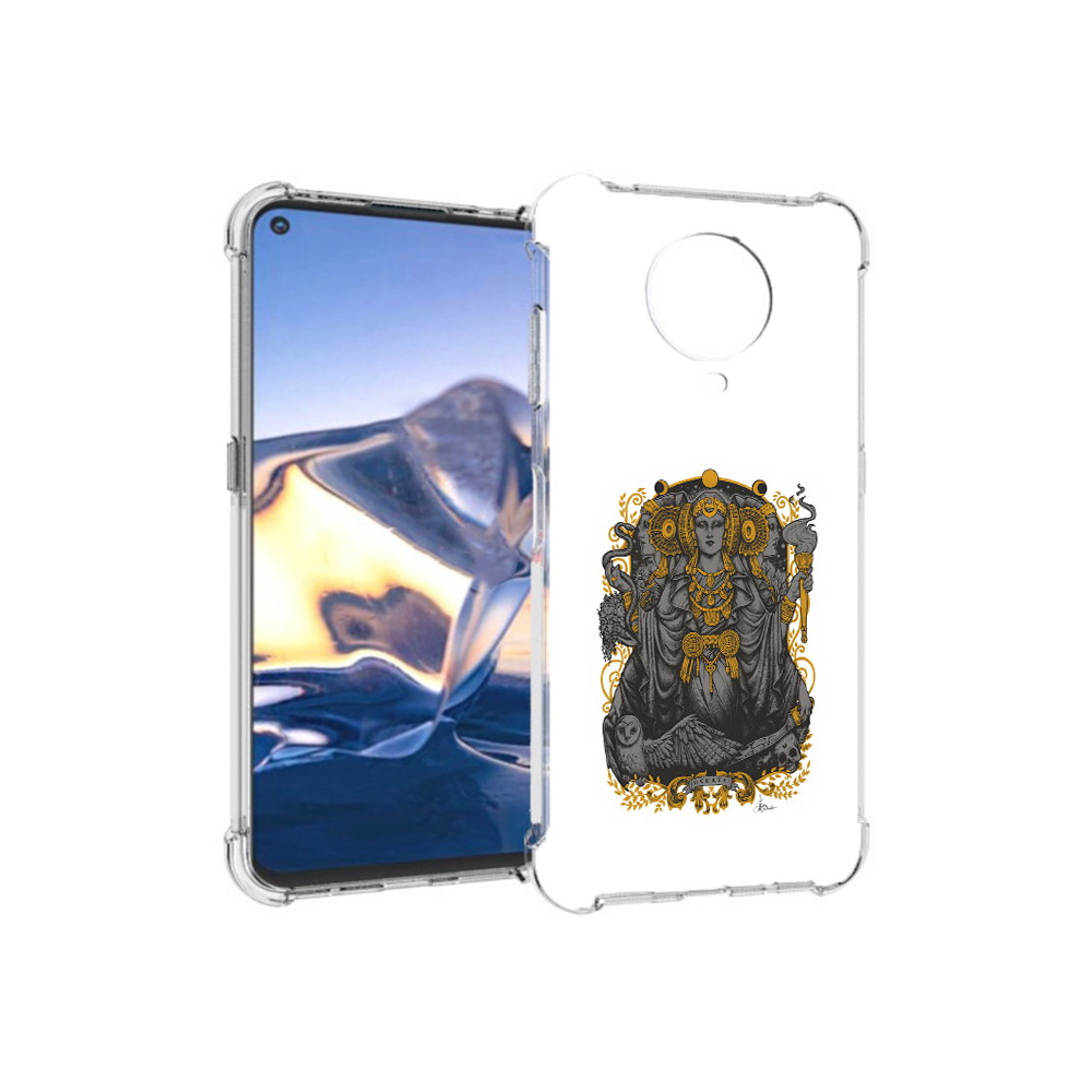 

Чехол MyPads Tocco для Nokia G10 божество с золотыми элементами (PT171673.98.241), Tocco