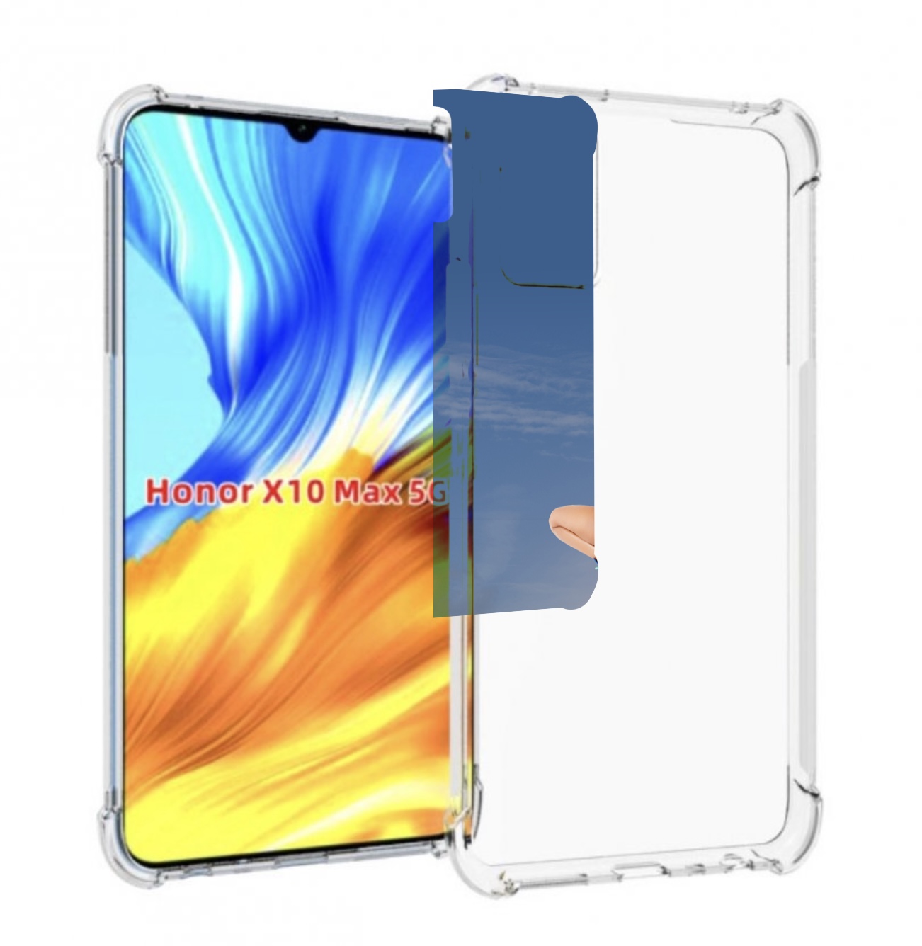 

Чехол MyPads ники-минаж-ракета детский для Honor X10 Max, Прозрачный, Tocco