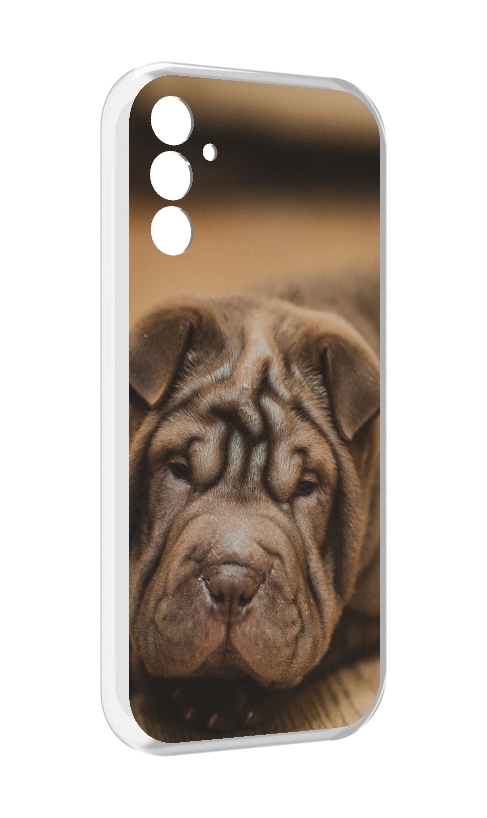 

Чехол MyPads шарпеи для Samsung Galaxy M13, Прозрачный, Tocco