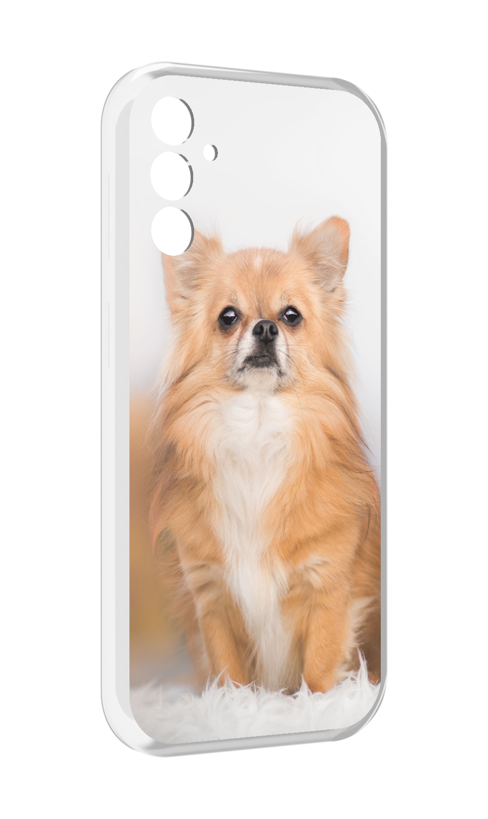 

Чехол MyPads чихуа хуа для Samsung Galaxy M13, Прозрачный, Tocco