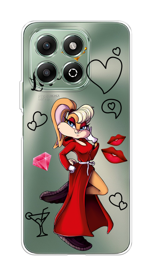 

Чехол на Honor X6b "Rich Lola Bunny", Красный;бежевый;оранжевый, 6124950-1