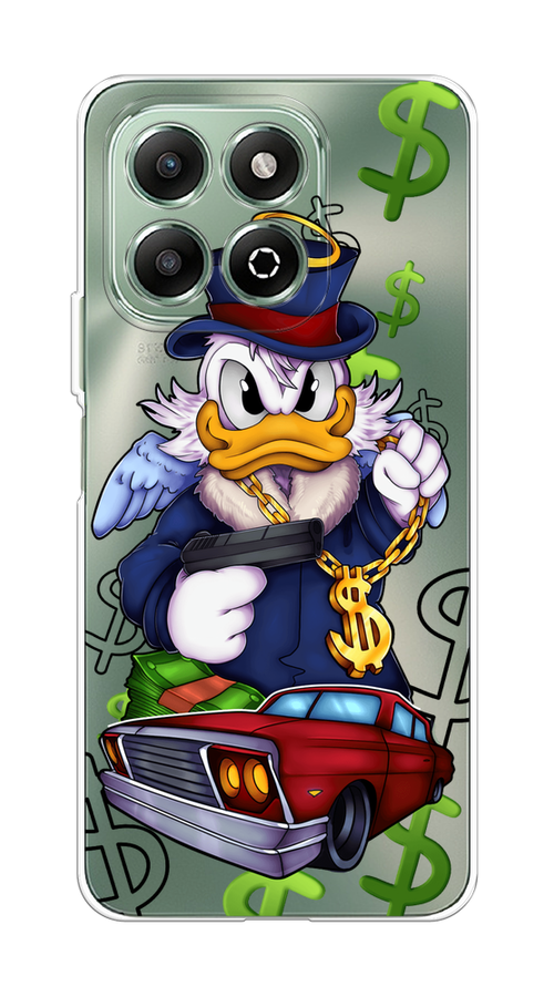 

Чехол на Honor X6b "Scrooge McDuck with a Gold Chain", Красный;синий;белый, 6124950-1