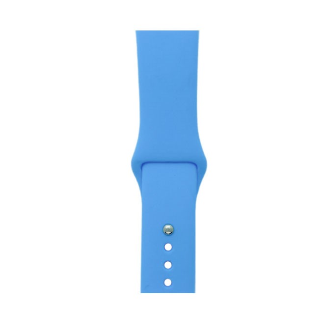 

Силиконовый ремешок для Apple Watch 38-40 мм, M/L, Ярко-голубой, iGrape, Ремешок