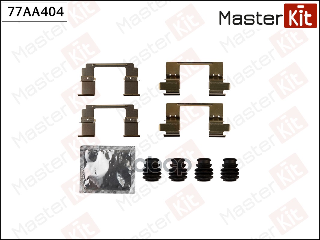 

Комплект Установочный Тормозных Колодок MasterKit 77AA404