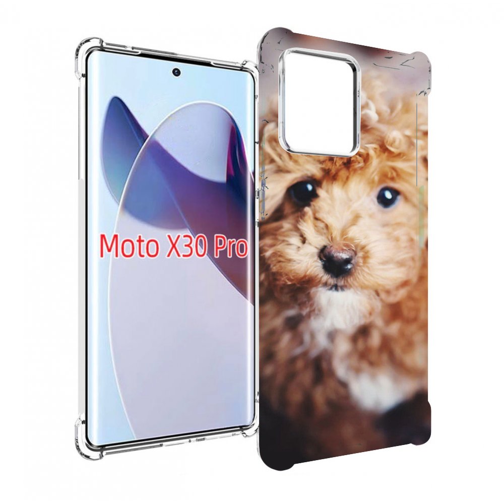 

Чехол MyPads пудель для Motorola Moto X30 Pro, Прозрачный, Tocco