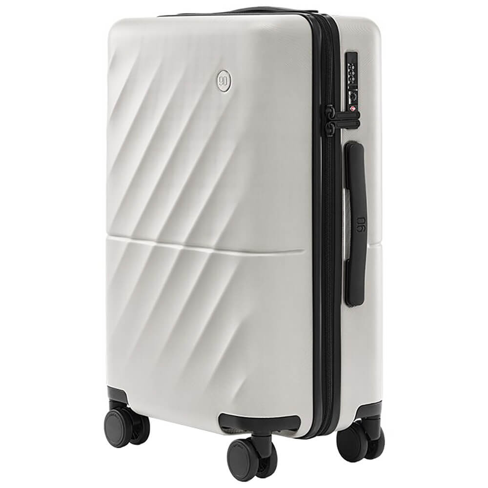 Чемодан унисекс Ninetygo Ripple Luggage белый, 80,5х36,3х47,5 см