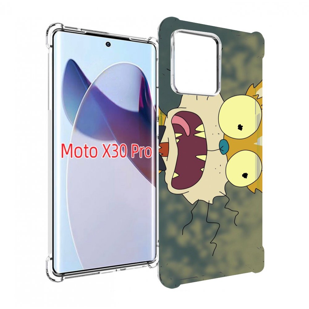 

Чехол MyPads пугливый кот для Motorola Moto X30 Pro, Прозрачный, Tocco