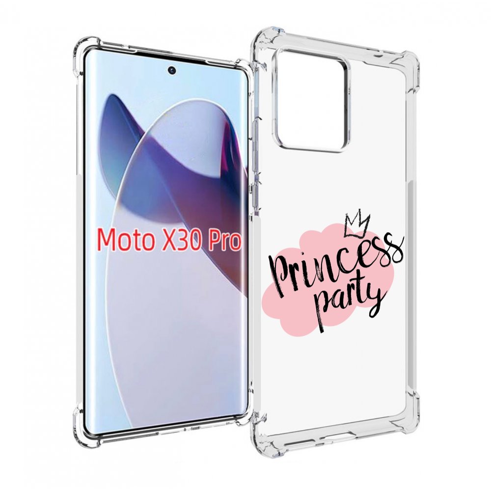 

Чехол MyPads принцессная-вечеринка для Motorola Moto X30 Pro, Прозрачный, Tocco