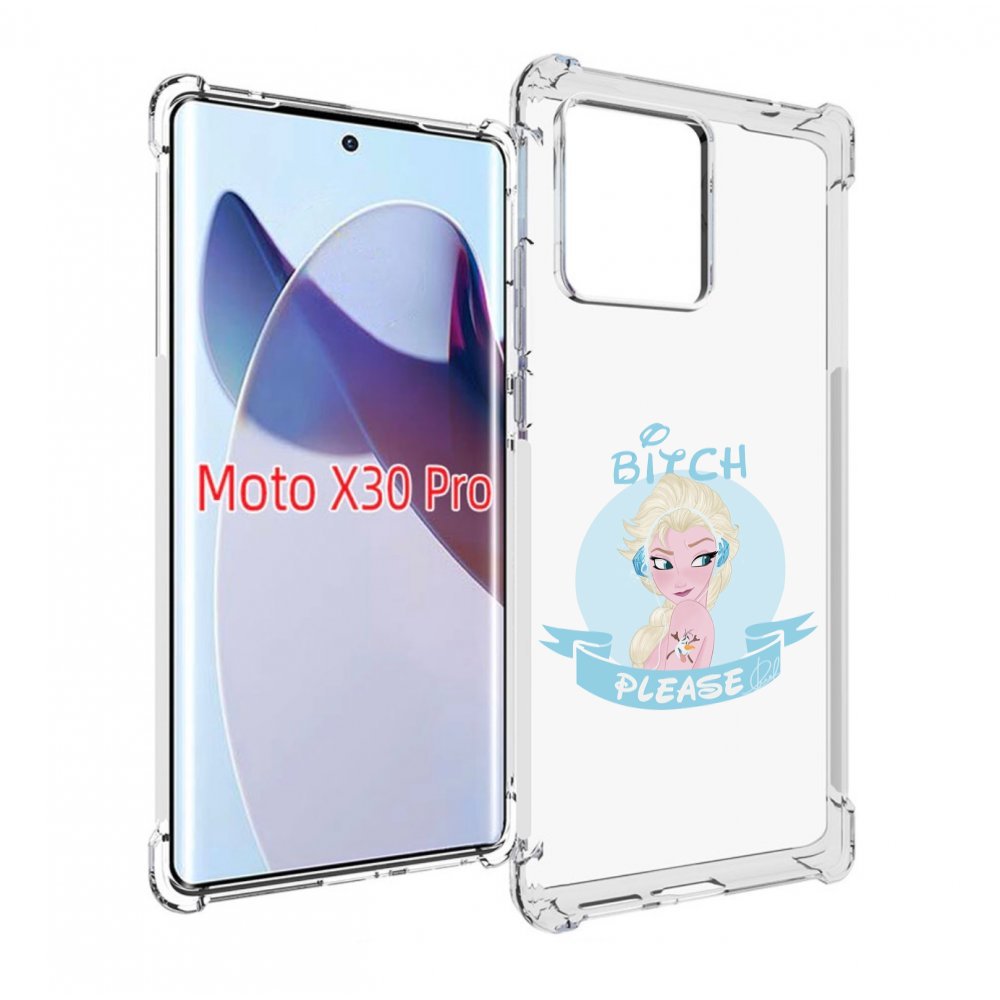 

Чехол MyPads принцесса-из-холодного-сердца женский для Motorola Moto X30 Pro, Прозрачный, Tocco