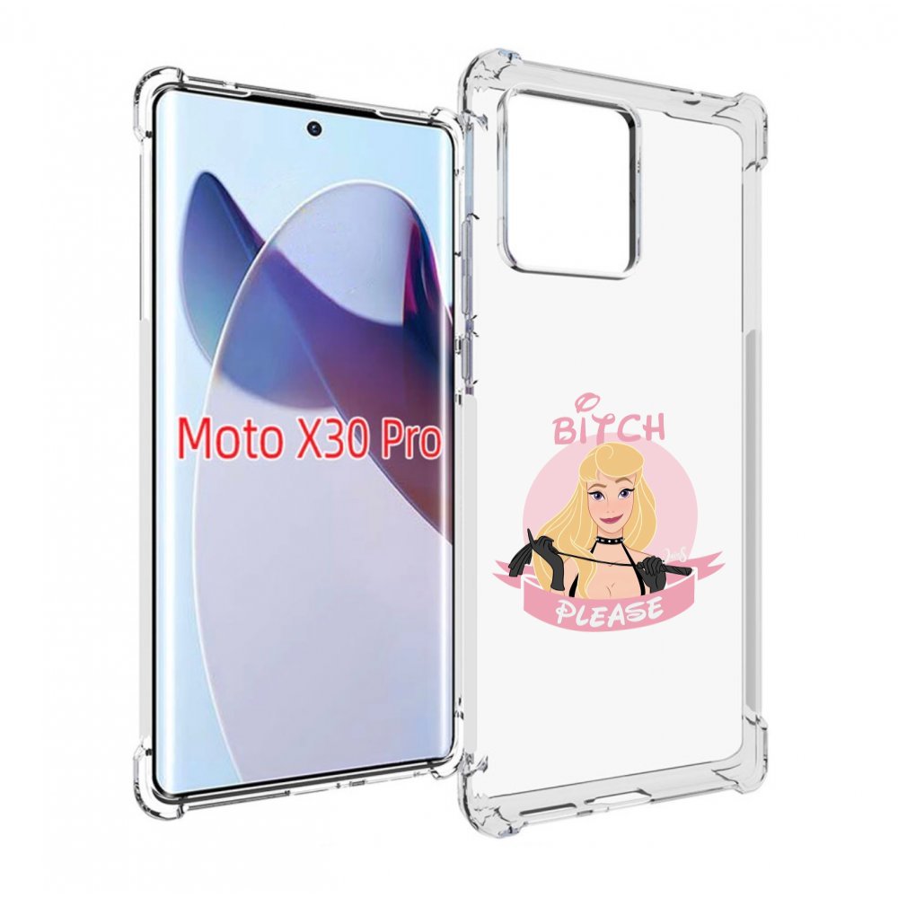 

Чехол MyPads принцесса-аврора женский для Motorola Moto X30 Pro, Прозрачный, Tocco