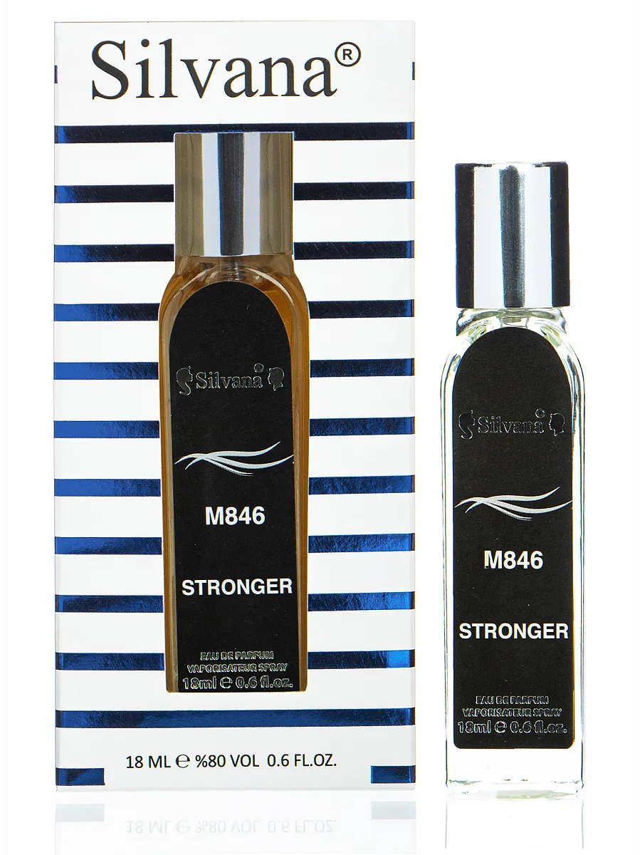 

Парфюмерная вода Silvana M846 STRONGER 18 мл, M846 STRONGER