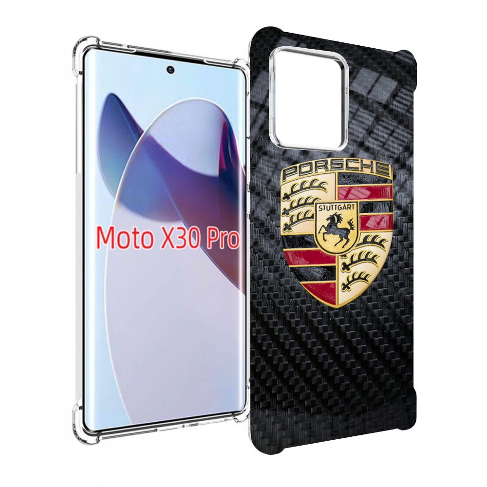

Чехол MyPads порше porsche 3 мужской для Motorola Moto X30 Pro, Прозрачный, Tocco
