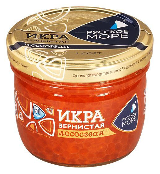 

Икра лососевая красная Русское море 95 г
