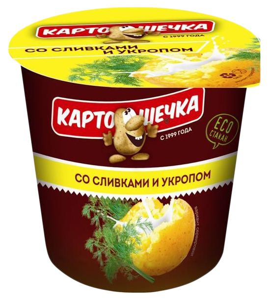 Пюре картофельное Картошечка со сливками и укропом 38 г