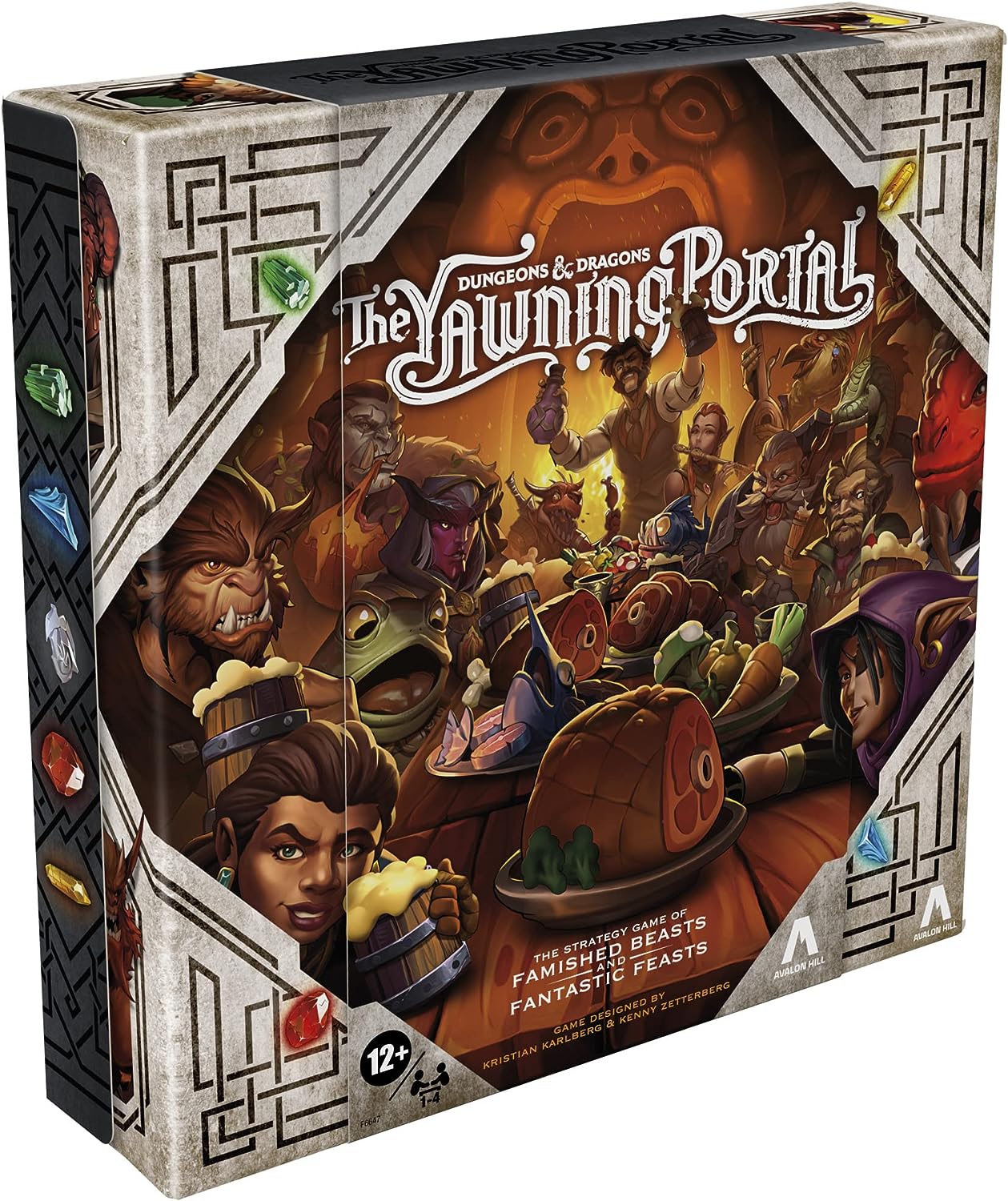 Настольная игра Avalon Hill Dungeons & Dragons: The Yawning Portal (на английском) игровое поле для dnd подземелья и драконы layer sheet dungeon and dragons