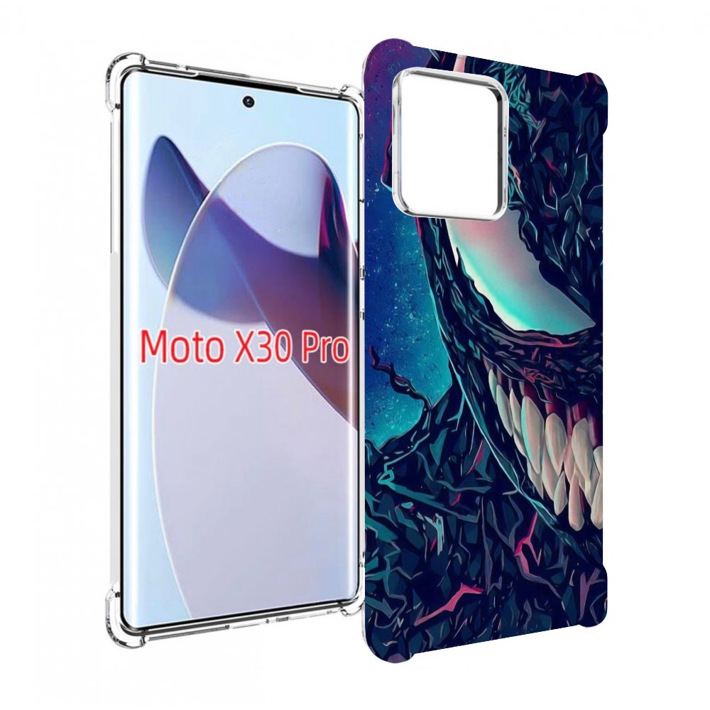 

Чехол MyPads полу веном для Motorola Moto X30 Pro, Прозрачный, Tocco