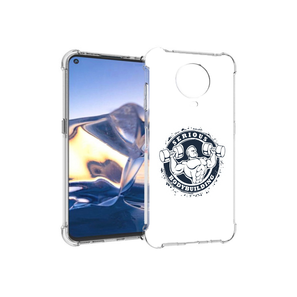 

Чехол MyPads Tocco для Nokia G10 бодибилдинг воля к победе (PT171673.98.231), Tocco