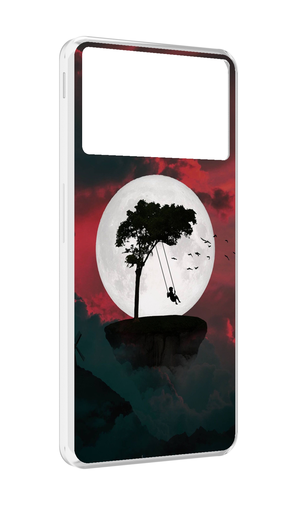 

Чехол MyPads качели-над-пропастью для ZTE Nubia Z40S Pro, Прозрачный, Tocco