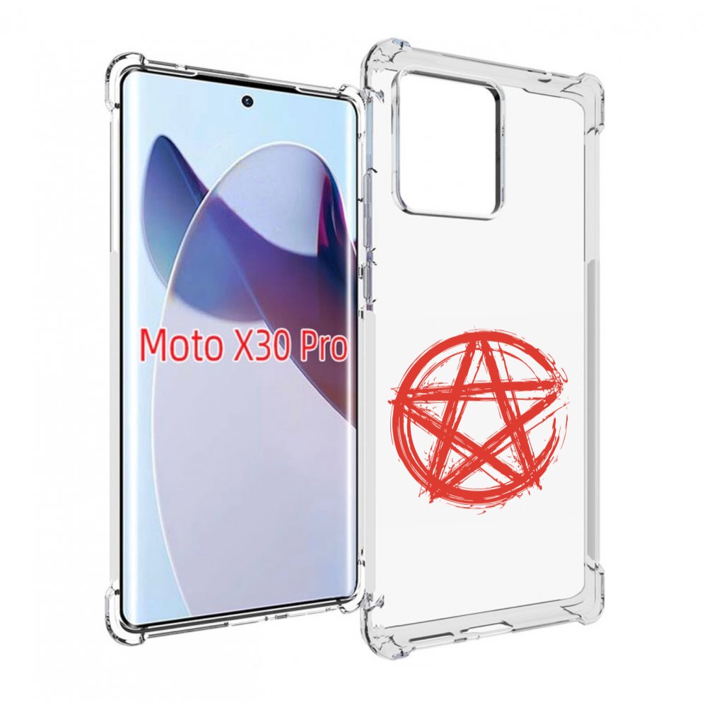 

Чехол MyPads пентаграмма для Motorola Moto X30 Pro, Прозрачный, Tocco