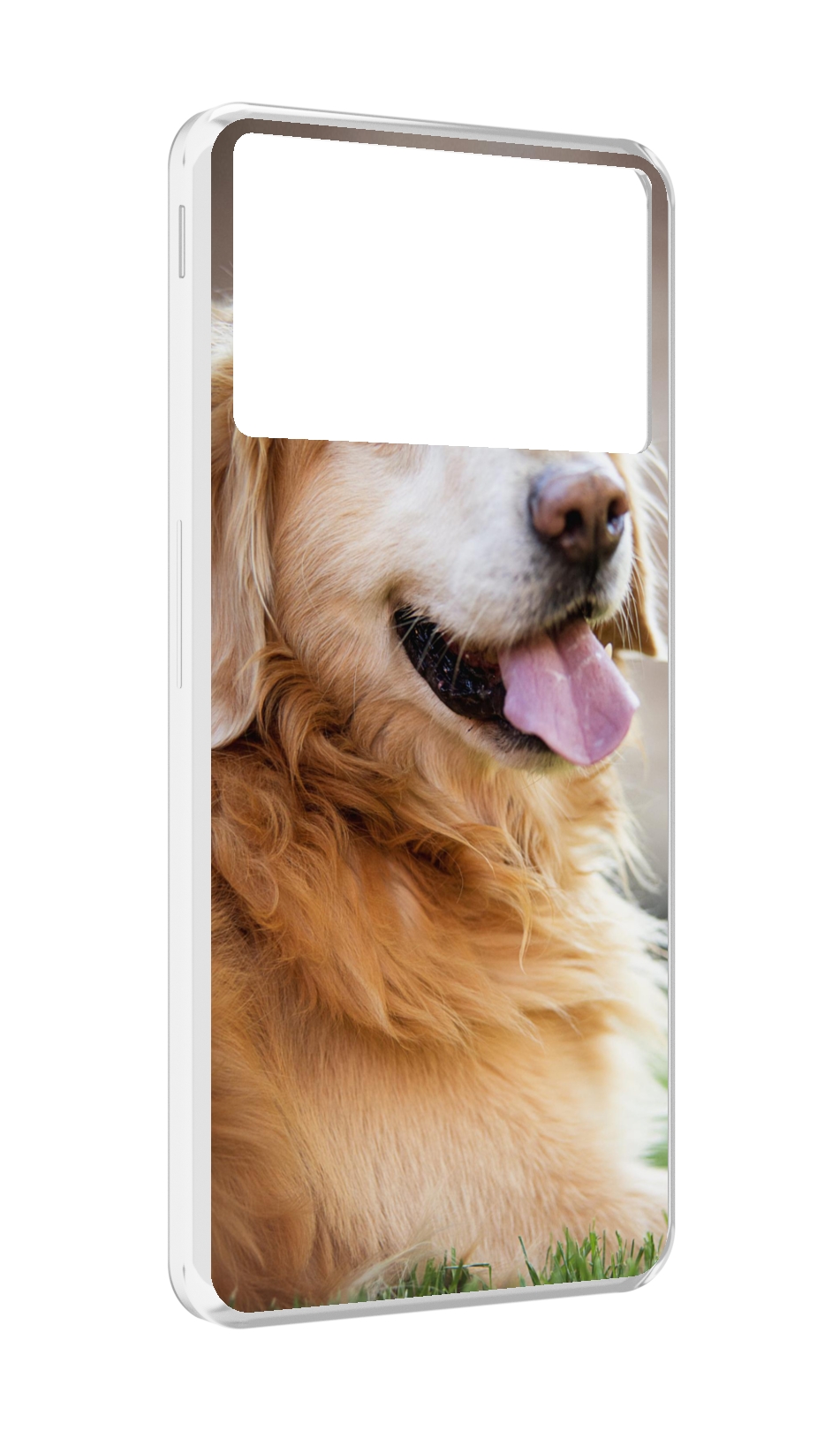 

Чехол MyPads золотистыи ретривер для ZTE Nubia Z40S Pro, Прозрачный, Tocco
