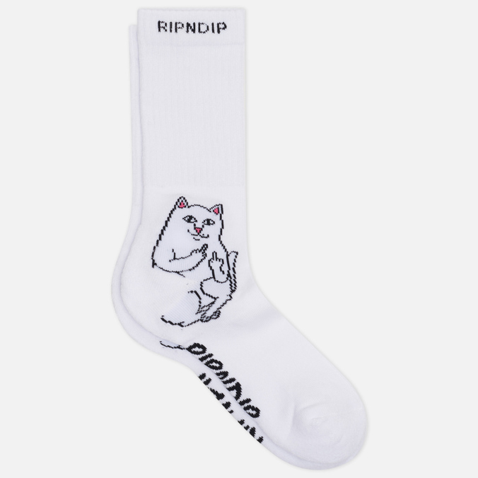 фото Носки ripndip rnd белые 40-46 ru