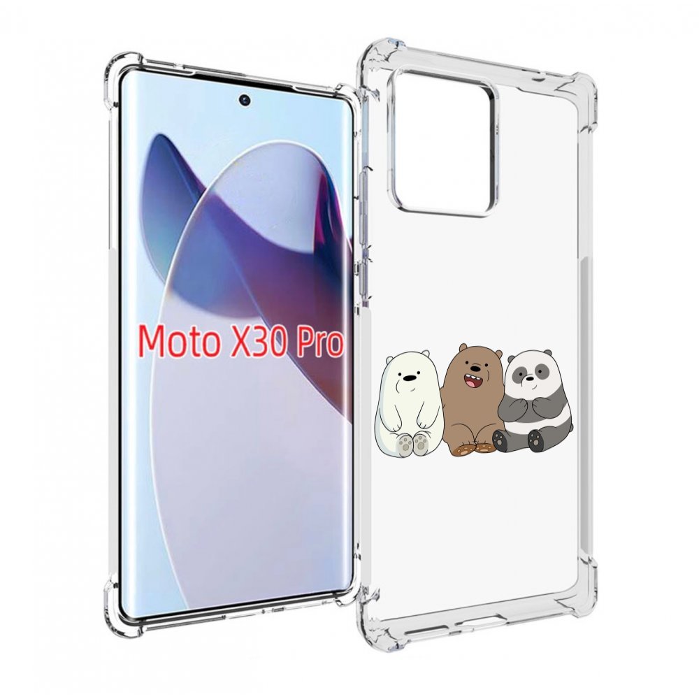 

Чехол MyPads панды детский для Motorola Moto X30 Pro, Прозрачный, Tocco