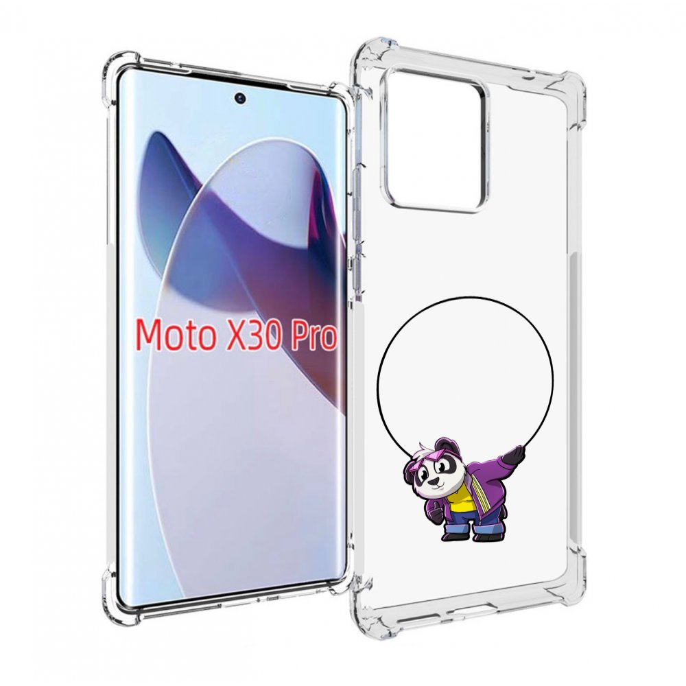 

Чехол MyPads панда-с-обручем для Motorola Moto X30 Pro, Прозрачный, Tocco